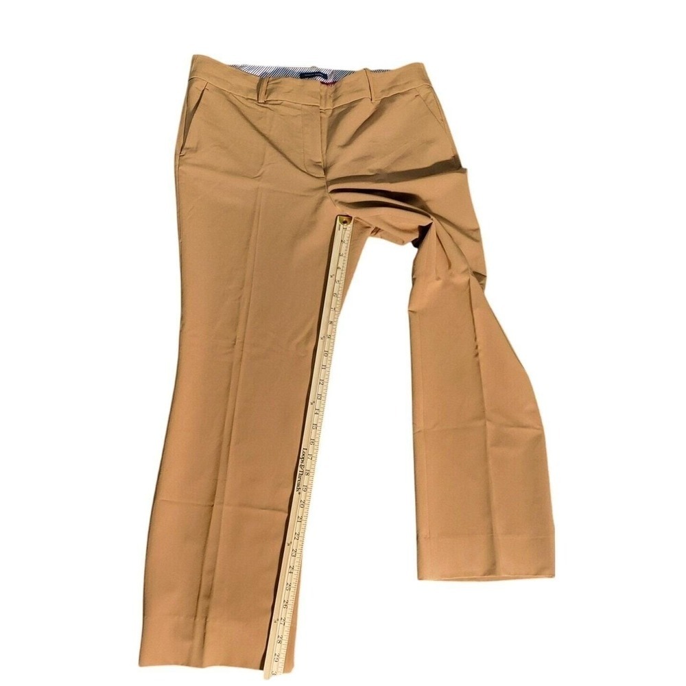 Tommy Hilfiger Trouser Pants Career Dress Business Casual Tan Size 6 - Picture 3 of 8